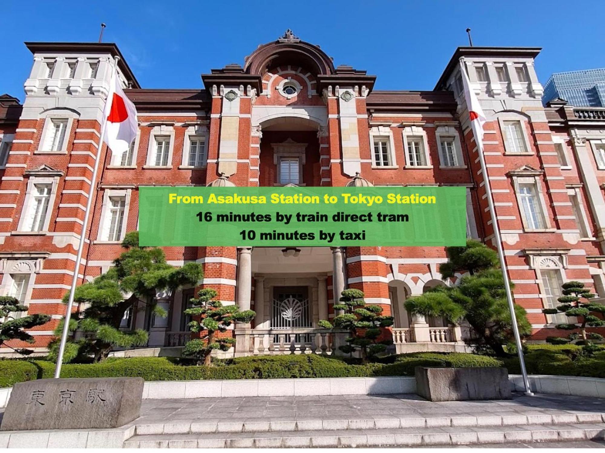 東京都浅草寺3分｜浅草駅6分｜開放的｜畳寝室｜2-6人｜成田&羽田空港直通公寓 外观 照片
